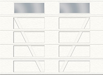 Configuration V, Cœur uni - 2 volets